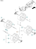 Rueda R115B, R115B, R213C, R214, R214TC, R216, R316T, R11C, R13 Rueda R115B, R115B, R213C, R214, R214TC, R216, R316T, R11C, R13