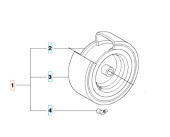 Rueda R111B, R111B5, R112C, R112C5, R112iC Rueda R111B, R111B5, R112C, R112C5, R112iC
