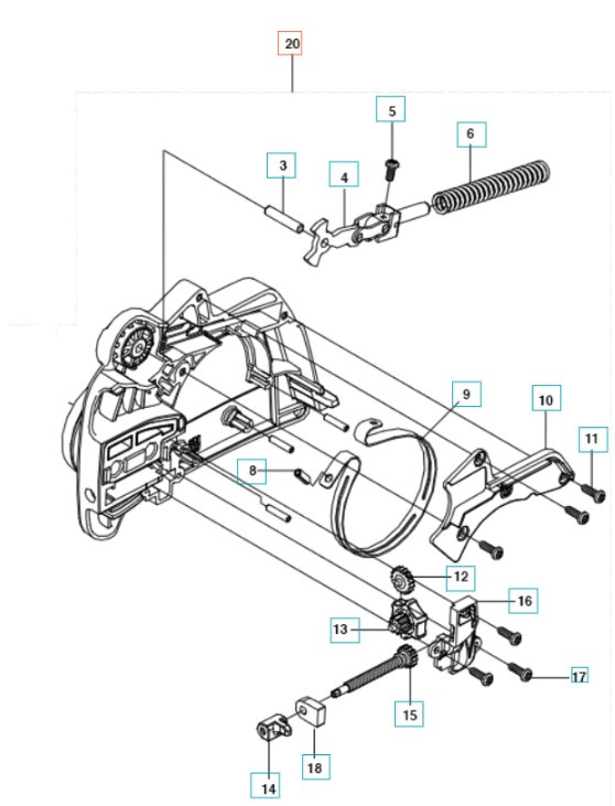 Freno De Cadena 5256114-01