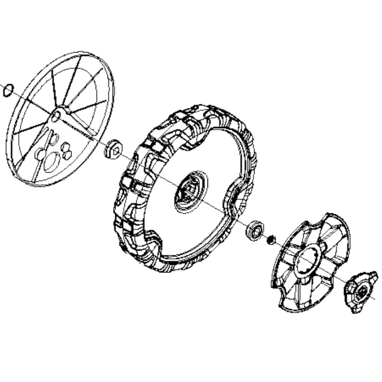 Rueda delantera 5295956-01