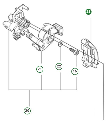 Control De Ojal Parada/Estrangulador
