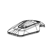 Parte de decoración de la cubierta Parte de decoración de la cubierta