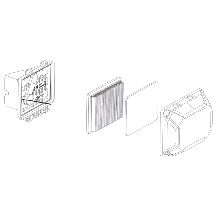 Conjunto de filtro de aire 5311477-06