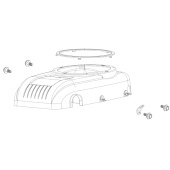 Kit de cubierta para ventilador Kit de cubierta para ventilador