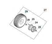 Juego de ruedas TS 112, TS 114, TC 215T, TC 220T, TS 112, TS 114, TS 215T, TS 217T Juego de ruedas TS 112, TS 114, TC 215T, TC 220T, TS 112, TS 114, TS 215T, TS 217T