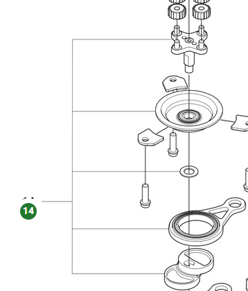 Anillo de rodamiento de corte grueso 5311957-02