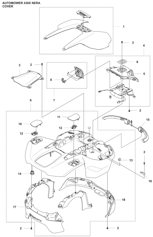 Parachoques delantero 430X Nera, 450X Nera