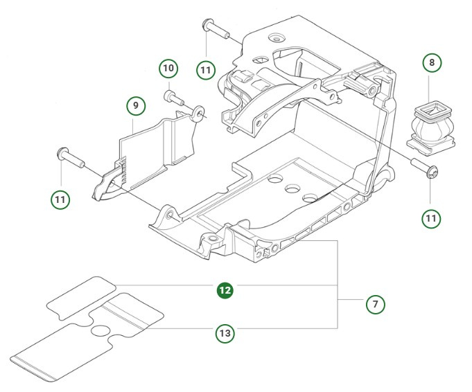 Cubierta Del Cilindro Deflector De Calor