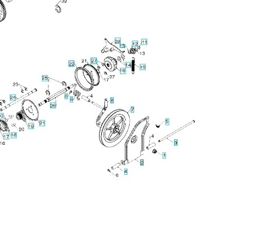 Polea de fricción de placa de punta de placa