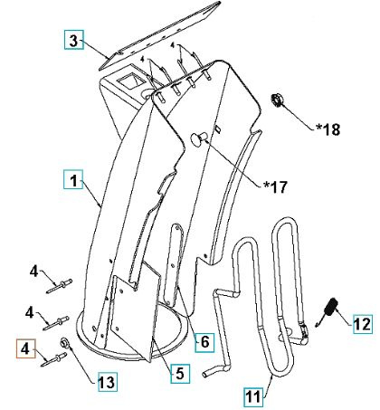 Remache 5321284-15