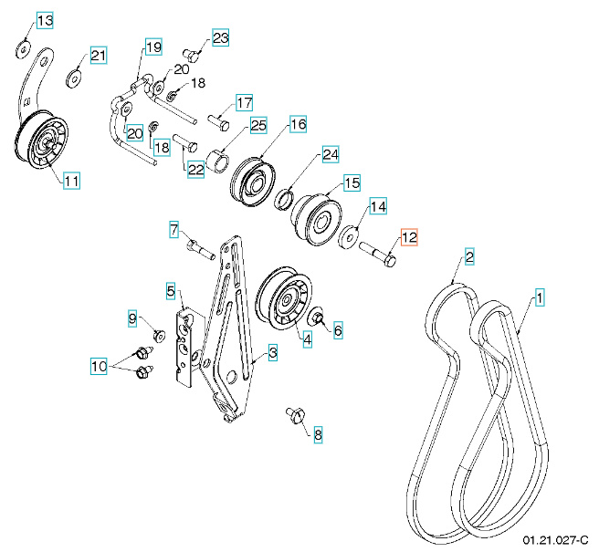 Cuchillo Tornillo 5321796-17