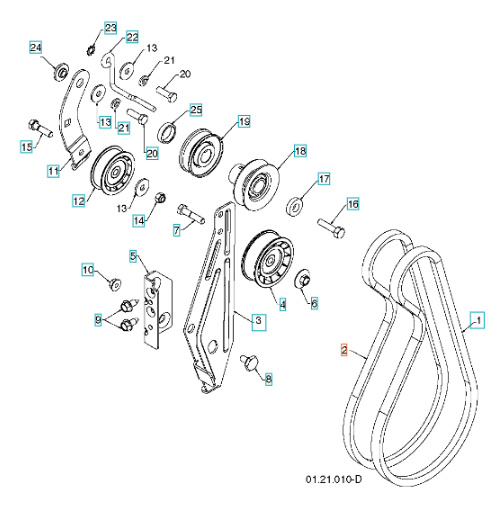 Cinturón de conducir 5321923-83