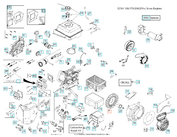 Ventilador del volante 5324205-86