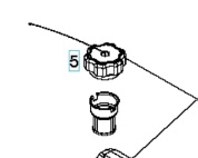 Tanque de combustible con tapa (estilo clic) 5324249-42