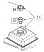 Kpl del tanque de combustible 5324292-09 Kpl del tanque de combustible 5324292-09