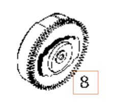 Conjunto de volante de arranque manual 5324292-36