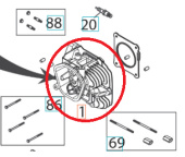 Tapa superior 5324292-54 Tapa superior 5324292-54