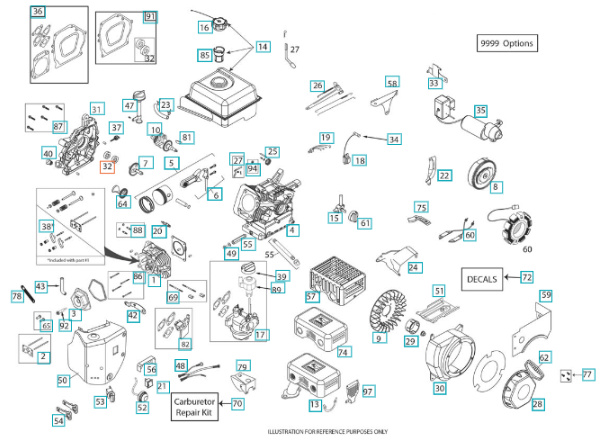 Juego de sellos 5324293-16