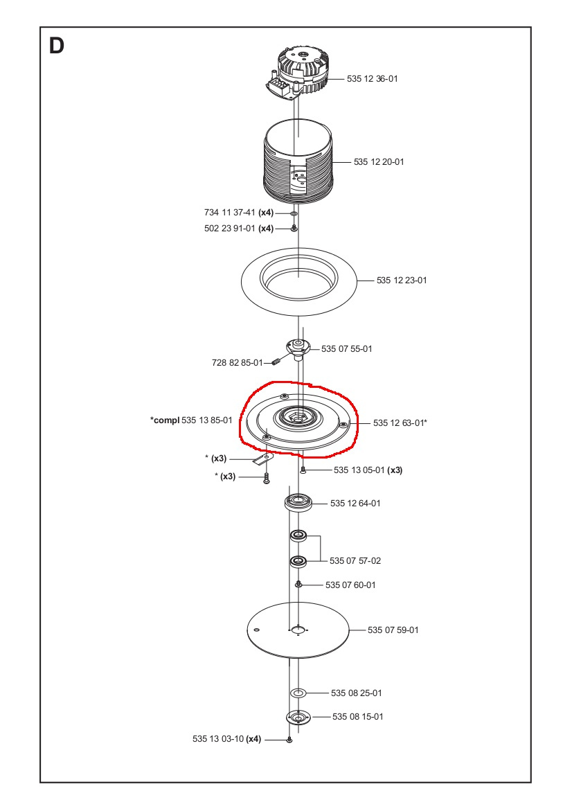 Disco De Corte 210C, 220AC, 230ACX, Solar, R160
