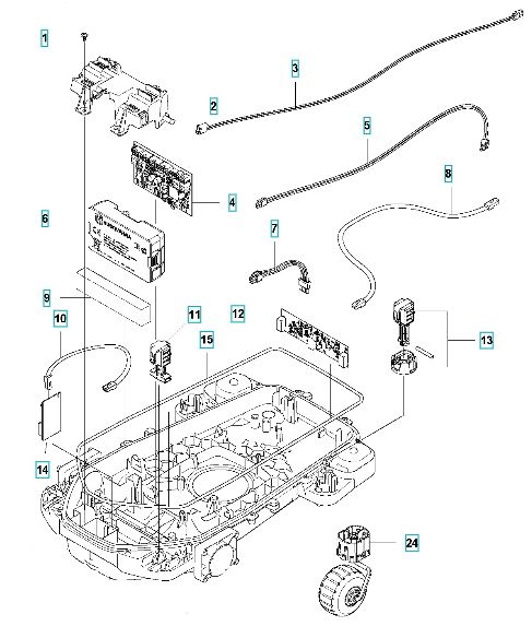 Conjunto De Cableado Cable De Batería