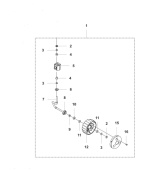 RUEDA kit Automower 320, 430X, 450X Nera RUEDA kit Automower 320, 430X, 450X Nera