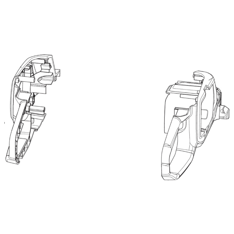 Conjunto de carcasa para cortasetos IHD 215
