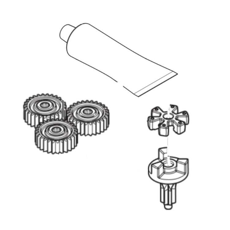 Corte de recorte del kit de cojinetes