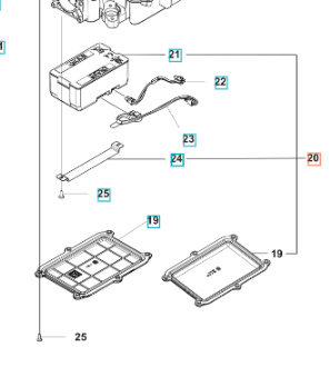 BATTERY kit  435XAWD,535AWD, Nera
