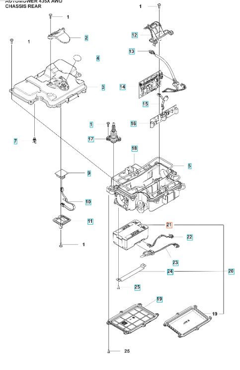 BATTERY kit  435XAWD,535AWD, Nera