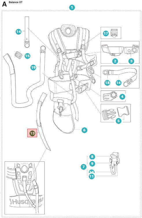 Correa de alivio 5371535-01