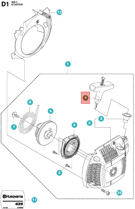 Empuñadura De Arranque 5372325-01