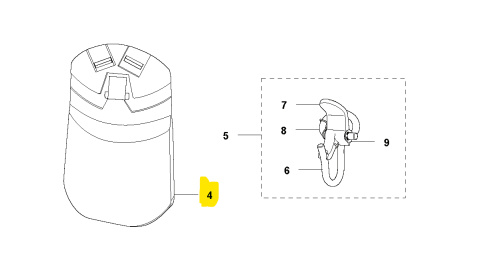Almohadilla de cadera 5372759-01