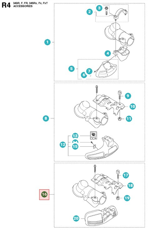 Protector de hoja 343FR, 345FX, 545FX, FC2245