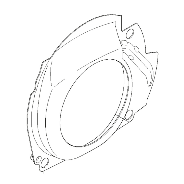 Conductor de aire de refrigeración 5373456-01