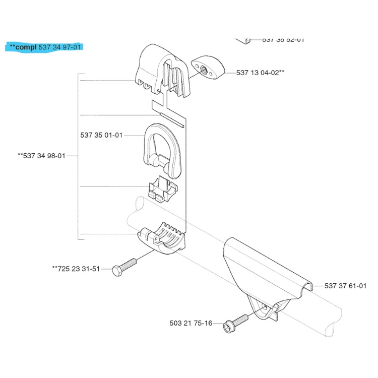 Gancho De Suspensión Kpl 5373497-01