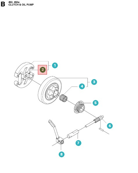 Muelle De Embrague 340-353/440-462/545/550
