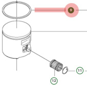 Anillo De Pistón 5374015-01 Anillo De Pistón 5374015-01