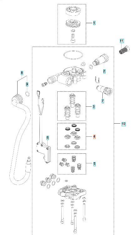 Juego de juntas Juego de juntas Pw125 5374861-01