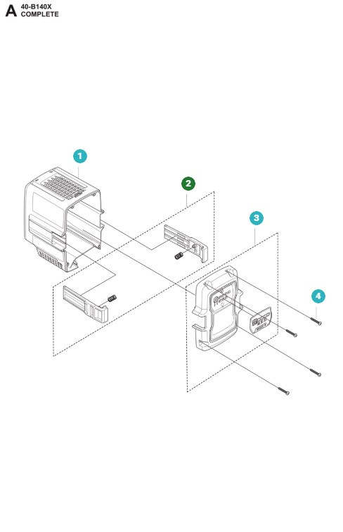 La pieza de repuesto del conjunto de botones se convierte en Mki 5386550-01
