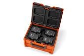 Caja de transporte de baterías Husqvarna - Norma UN3480 Caja de transporte de baterías Husqvarna - Norma UN3480