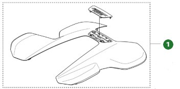 Cubierta superior Automower 320 Nera