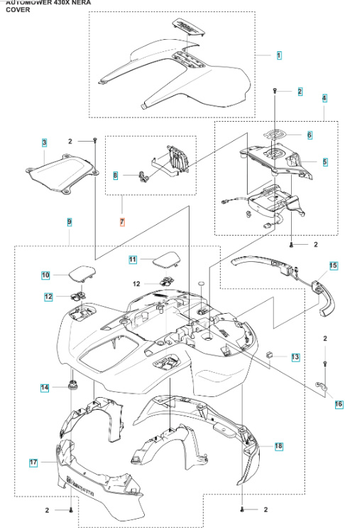 Kit de radar 430X Nera, 450X Nera