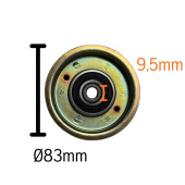 Polea Rider 111B, 112C, 115B, 115C Polea Rider 111B, 112C, 115B, 115C
