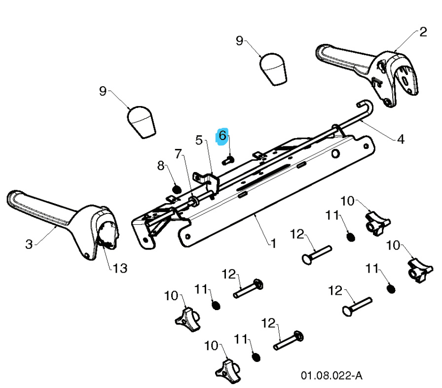 Tornillo Hcs 1/4C X 5/8 5399900-72