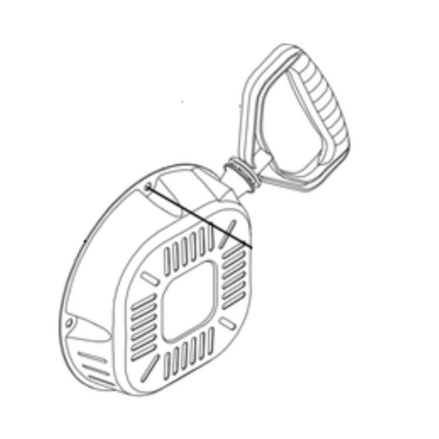 Conjunto de empuñadura de arranque