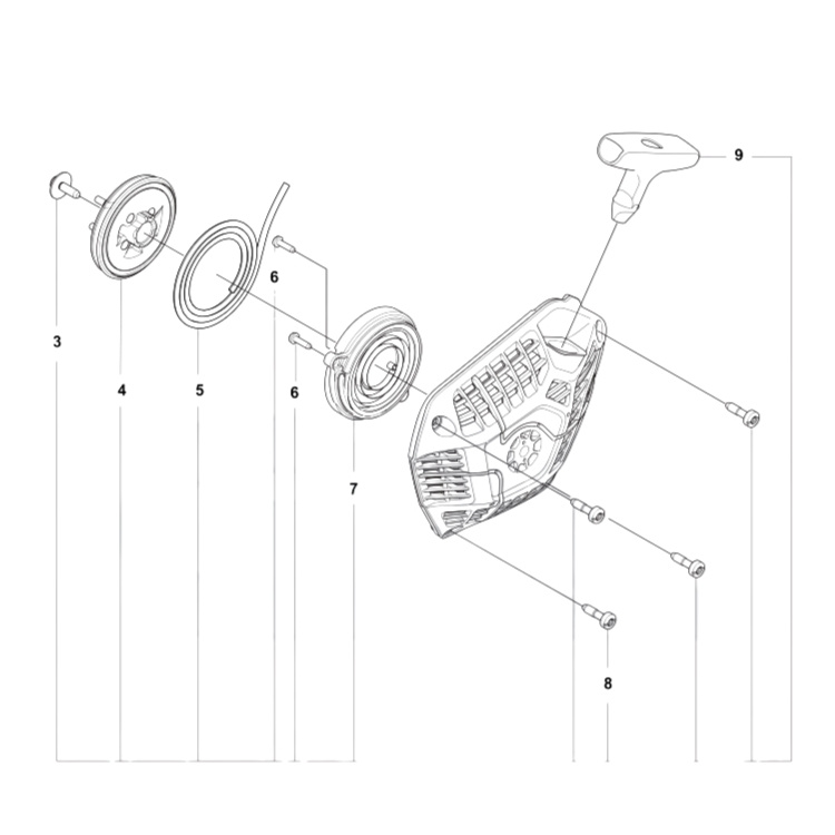 Arranque Husqvarna 564XP