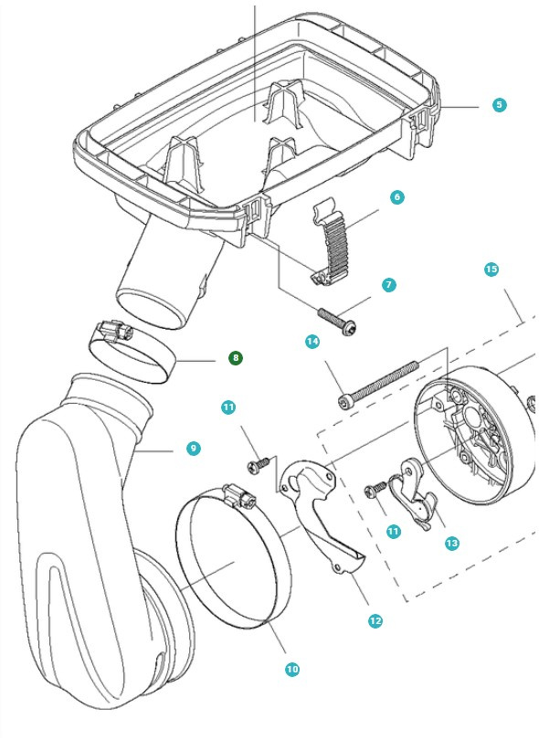 Abrazadera De La Manguera 5442719-01