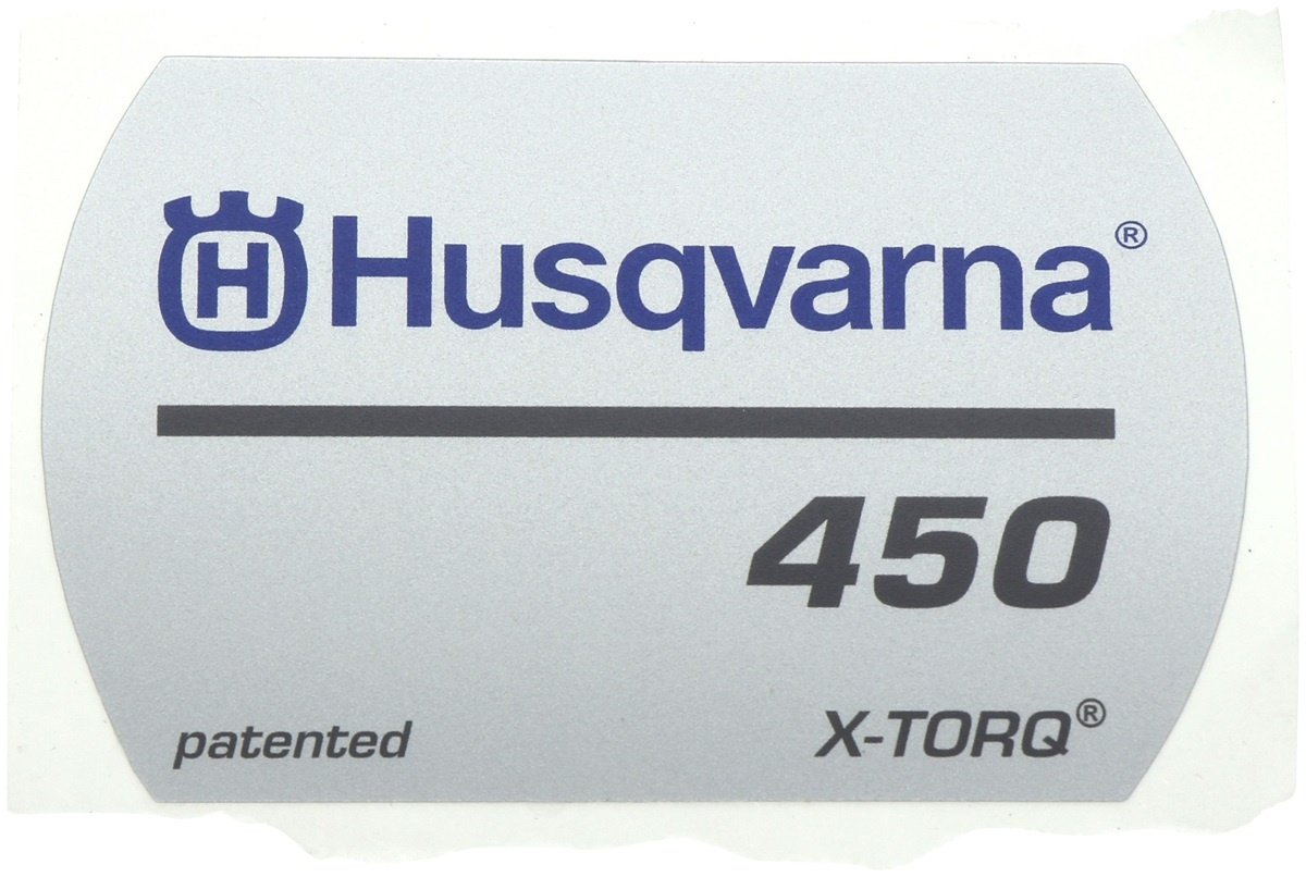 Calcomanía Husqvarna 450 X-Torq