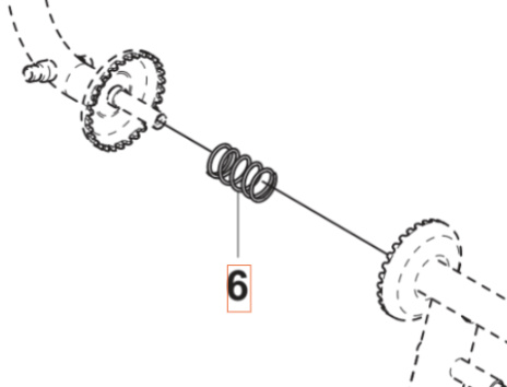 Resorte Del Acelerador 5449816-01
