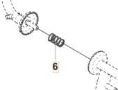 Resorte Del Acelerador 5449816-01 Resorte Del Acelerador 5449816-01